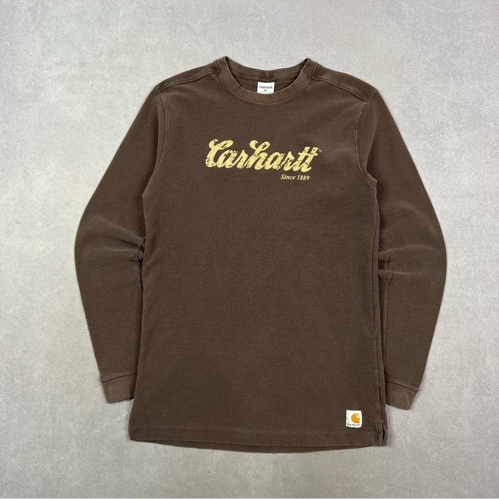Carhartt Brown Long Sleeve Shirt